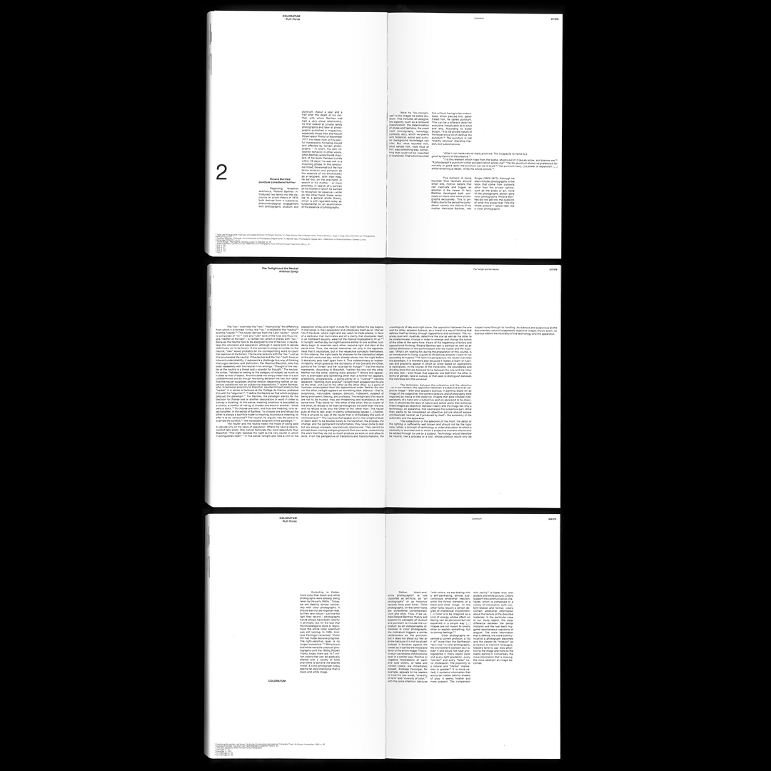Luise Thüringer    <b>Magic Hour</b> Book Design 4 dieAngewandte