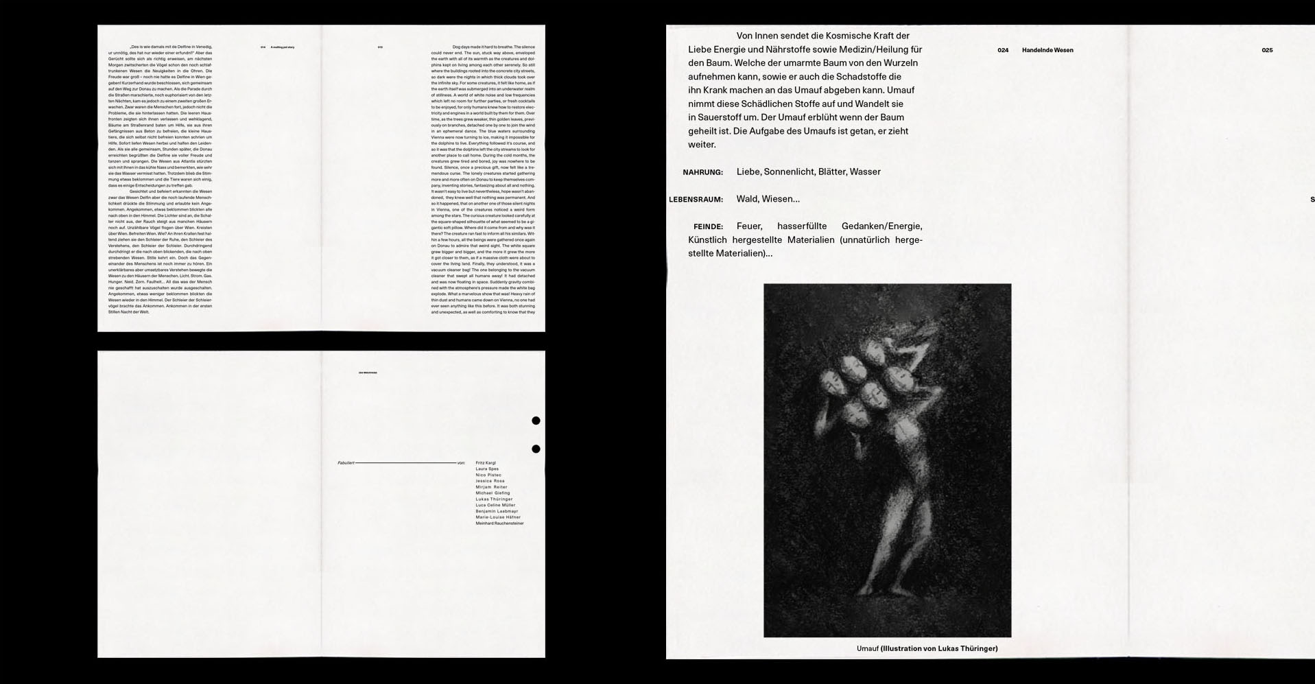 Luise Thüringer    <b>Die Milchreise</b> Book Design