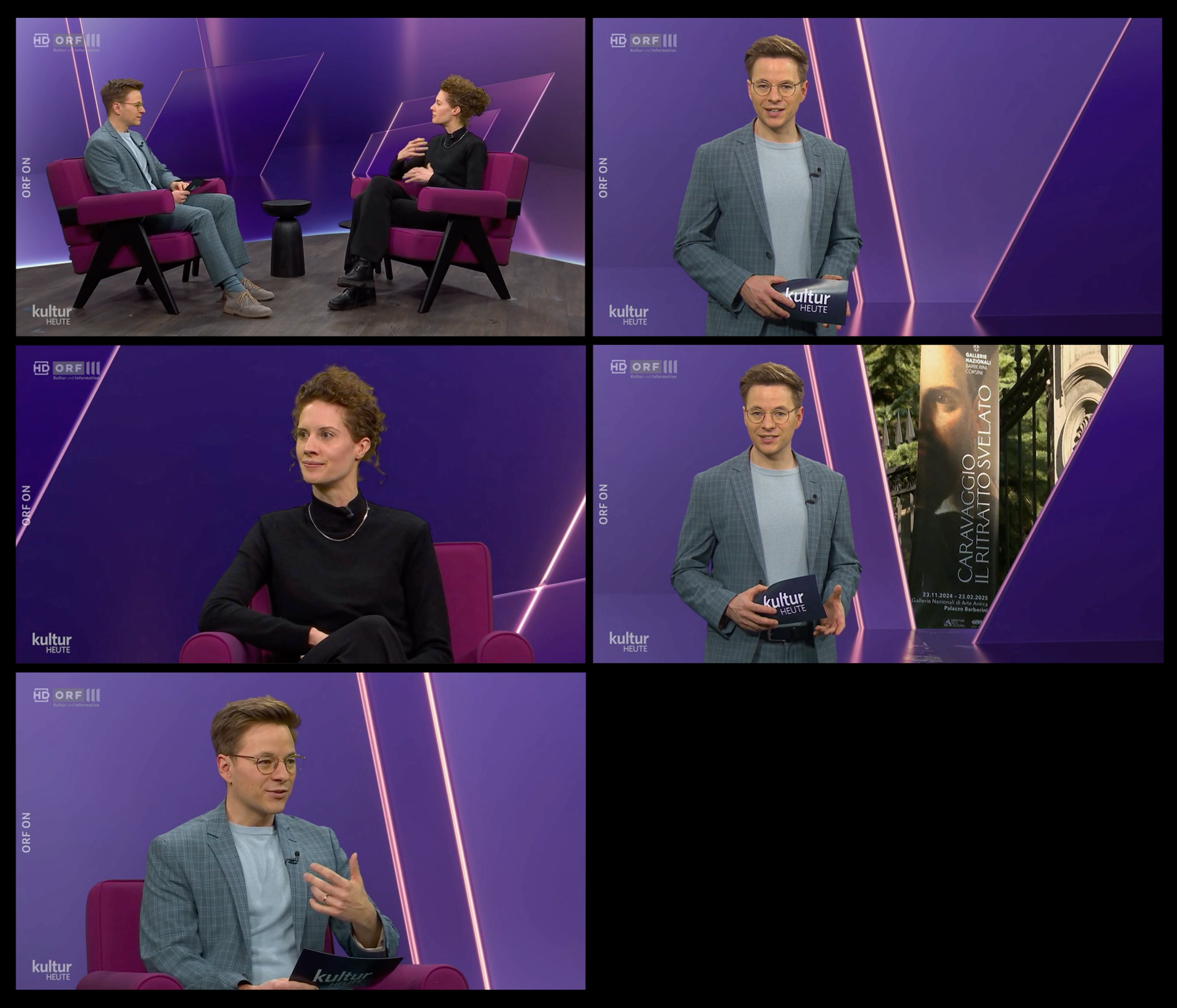 Luise Thüringer    <b>ORF III Kultur Heute</b> Redesign