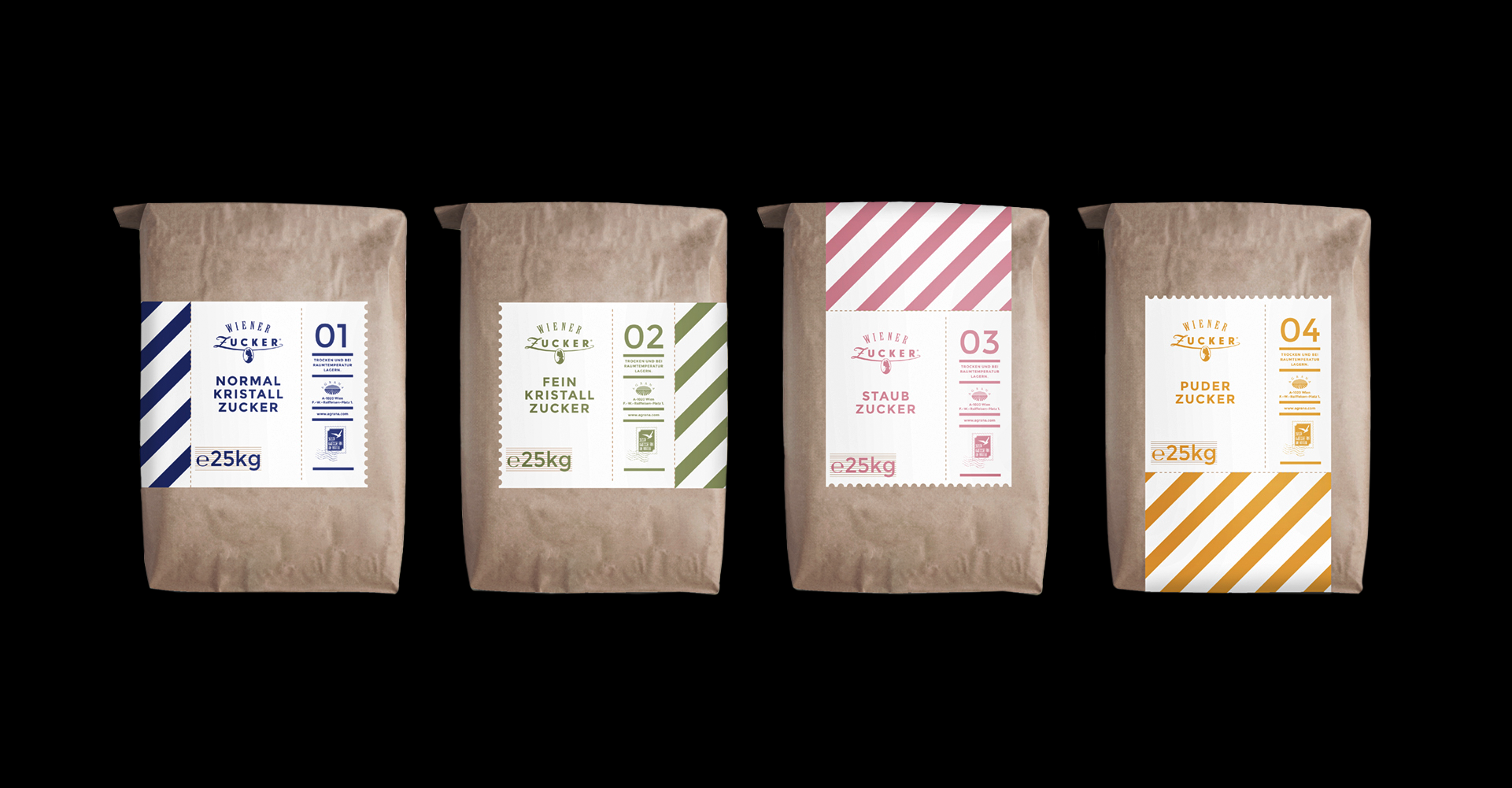 Luise Thüringer    <b>WIENER ZUCKER</b> Packaging Design